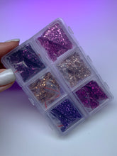Load image into Gallery viewer, ✨ Crushed Rock Nail Art Set – 6 Colors Per Case (Sold Separately) ✨