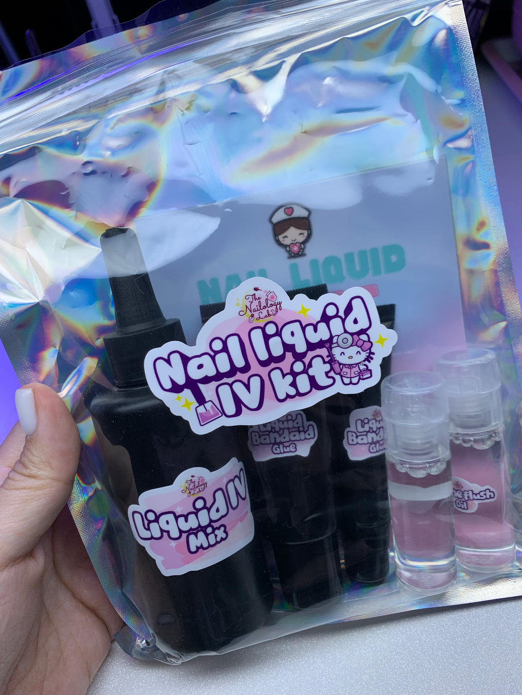 NAIL LIQUID IV KIT- Complete Starter Kit (JUMBO)